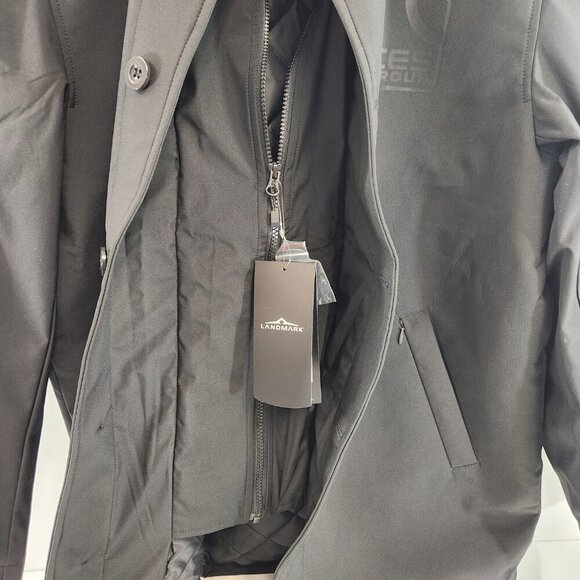 Landmark Mens Insulated Softshell Jacket Size Medium NWT - Picture 7 of 11